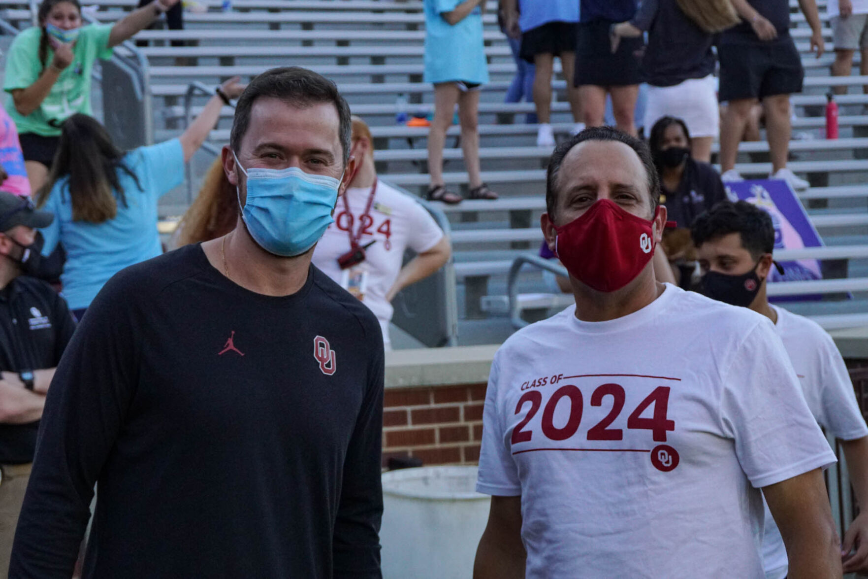 Lincoln Riley and Joseph Harroz